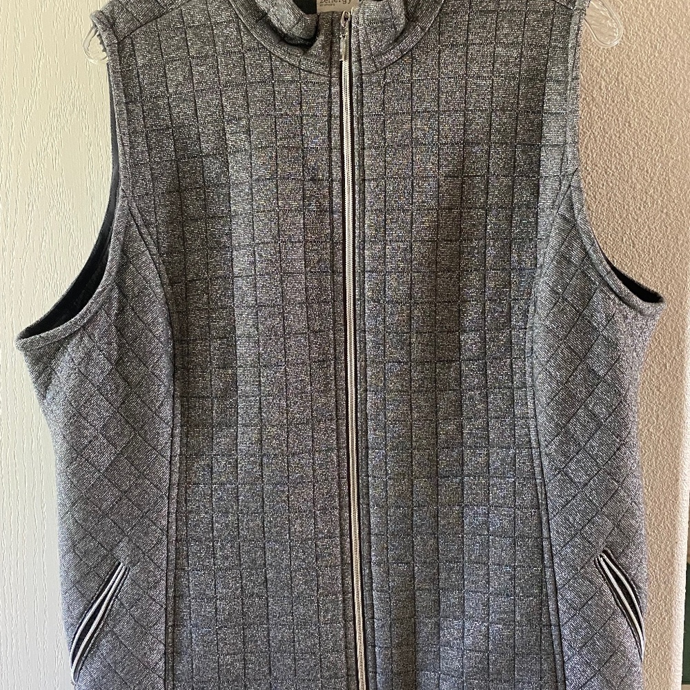 Like NEW Silver vest